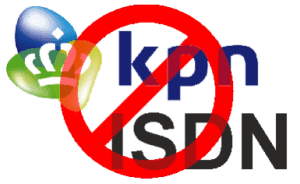 KPN Stopt met ISDN 1385x236